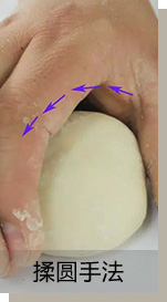 揉圆手法