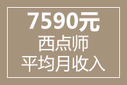 西点师平均收入